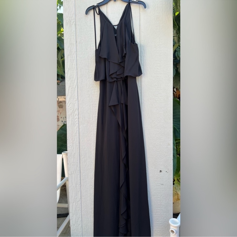 Bcbgmaxazria janisa ruffle maxi dress - Picture 2 of 5